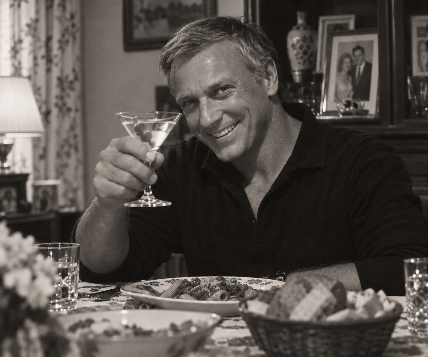 Uncle Frank’s Vesper — a toast at a family dinner